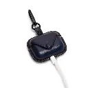 Blue leather airpods case 6.webp