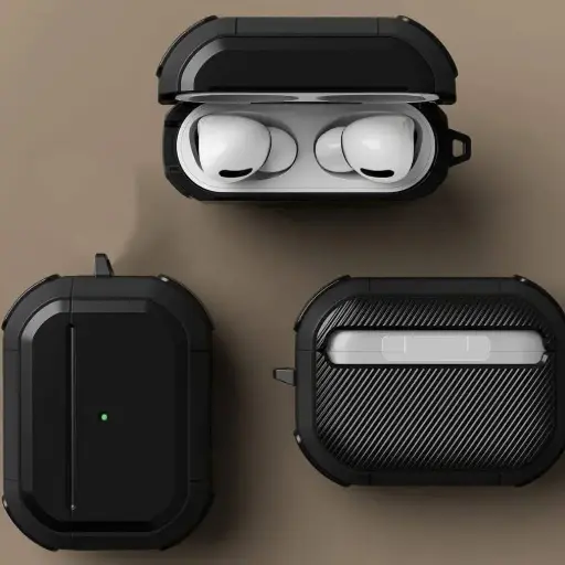 Silicon Black Armon Airpods Pro Case